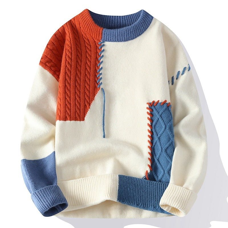 Jersey Patchwork Oversize de Diseño Único