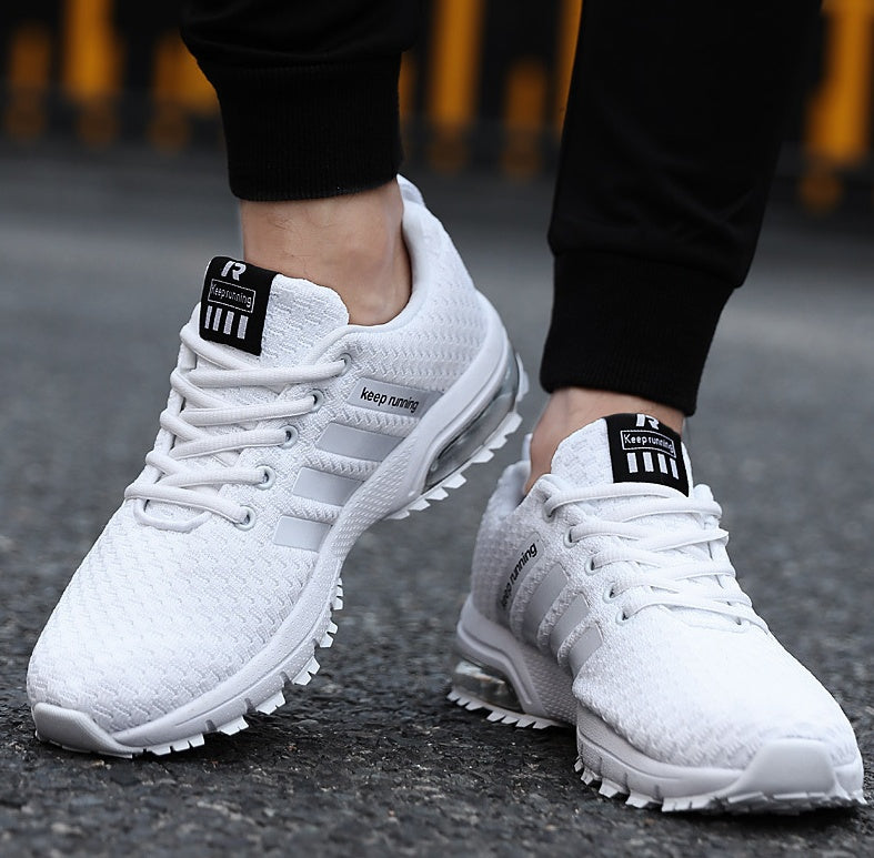 "Keep Running" sneakers