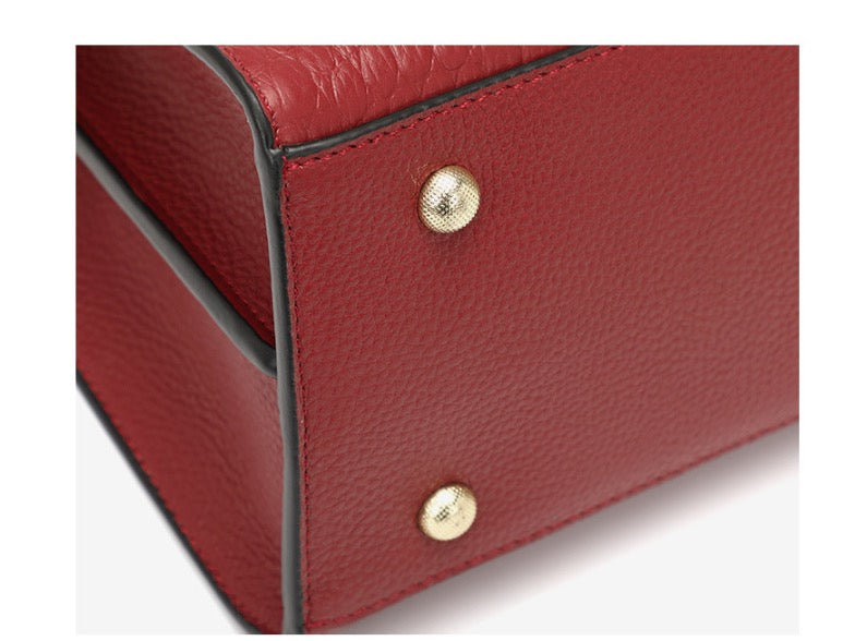 Bolso de cuero de gran capacidad