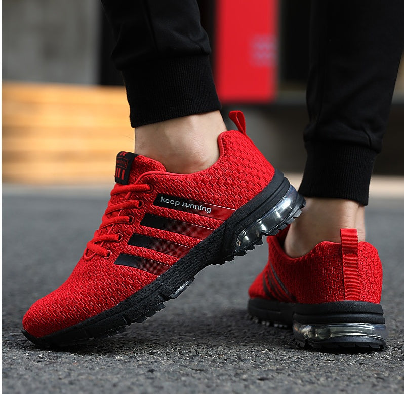 "Keep Running" sneakers