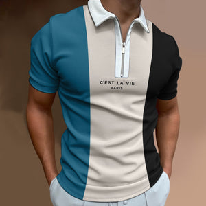 Polo con cremallera