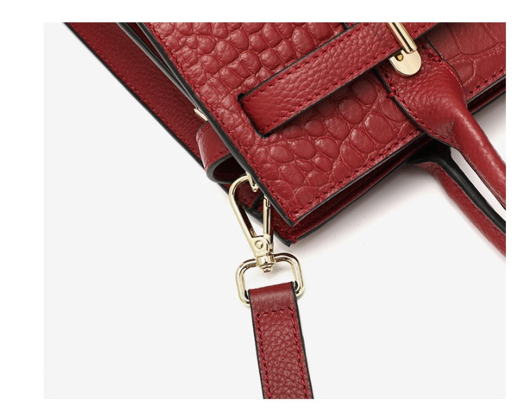 Bolso de cuero de gran capacidad