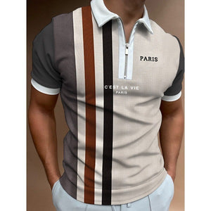 Polo con cremallera