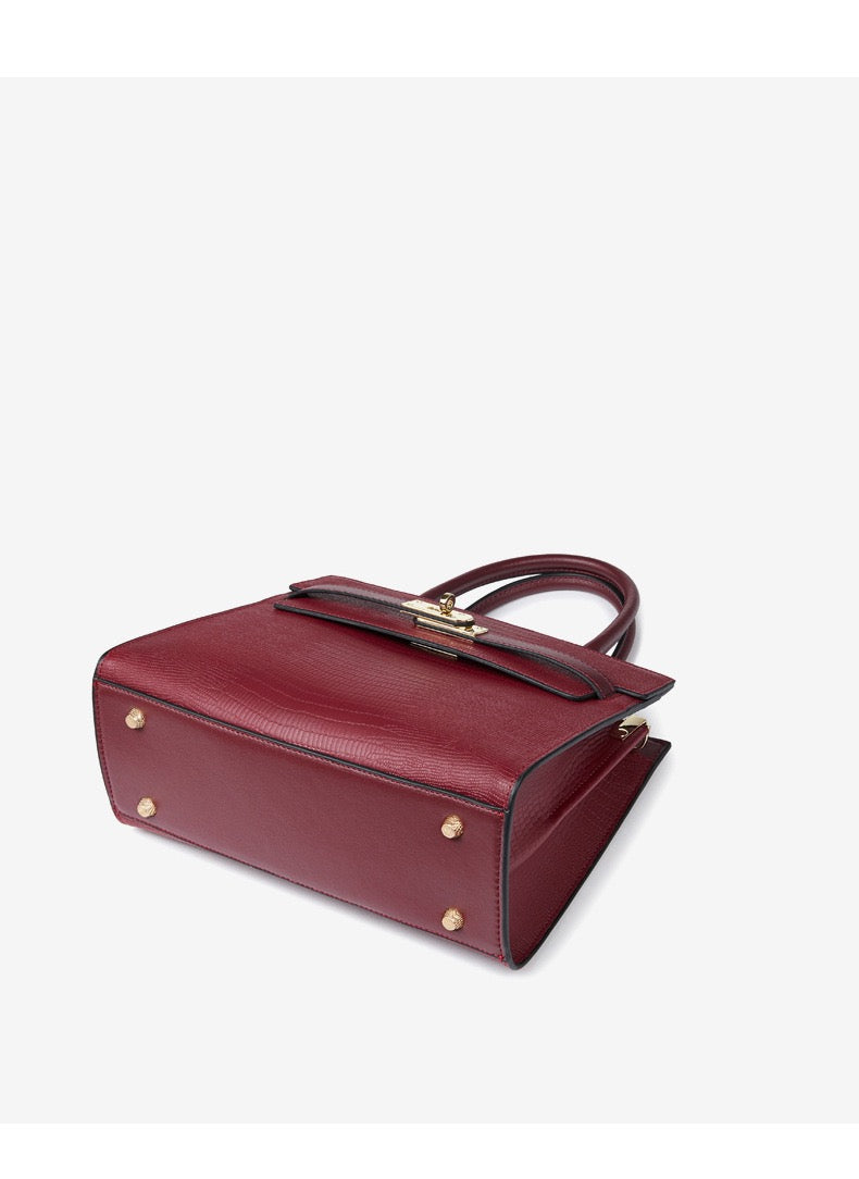 Bolso de cuero de gran capacidad