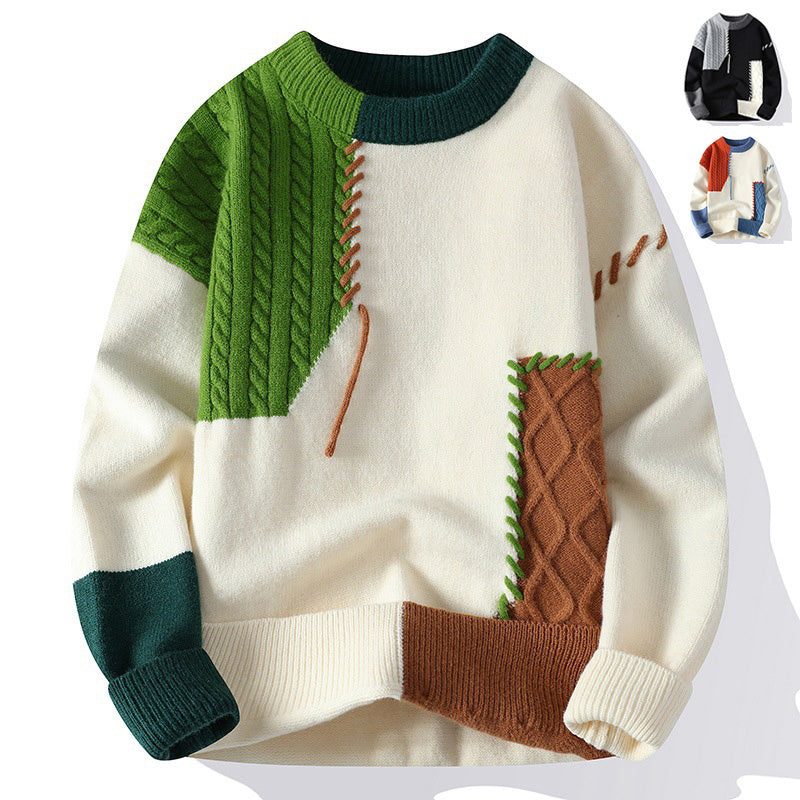Jersey Patchwork Oversize de Diseño Único