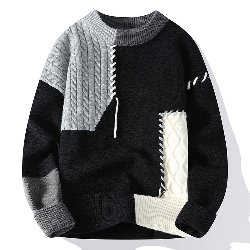 Jersey Patchwork Oversize de Diseño Único