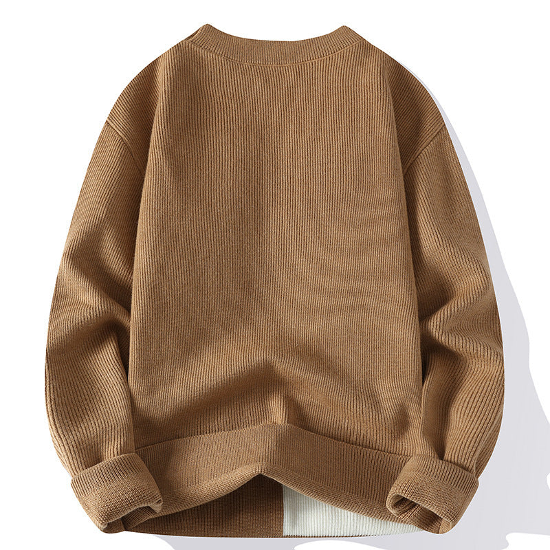 Jersey de Cuadro de Color Minimalista – Estilo y Comodidad en Cada Puntada