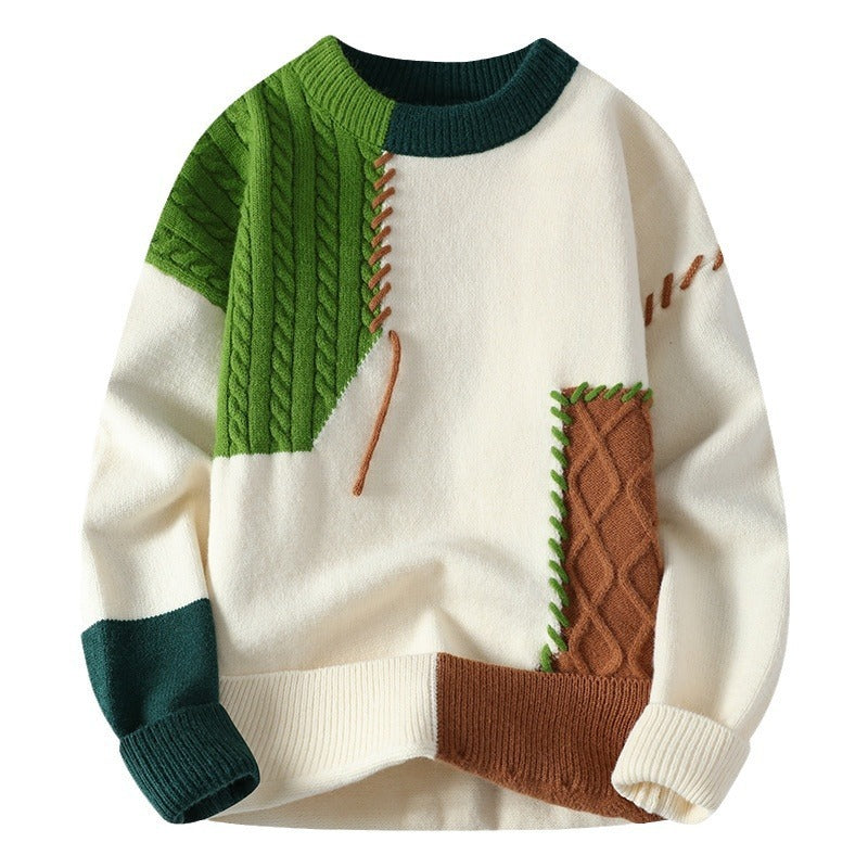 Jersey Patchwork Oversize de Diseño Único
